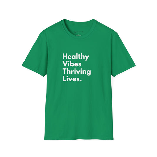 Healthy Vibes Unisex Soft-style T-Shirt