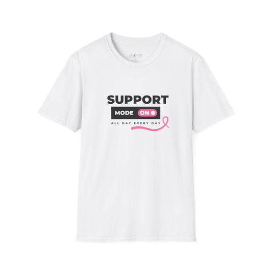 Support Mode Unisex Softstyle T-Shirt